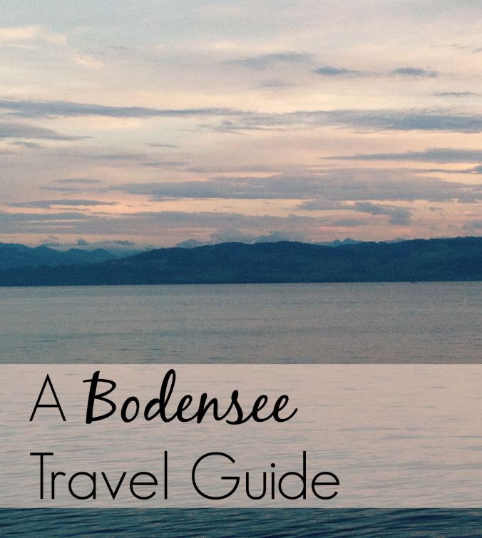 a travel guide for the bodensee